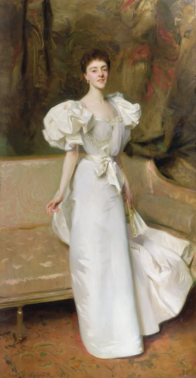 Portret van de Gravin van Clary Aldringen, 1896 door John Singer Sargent